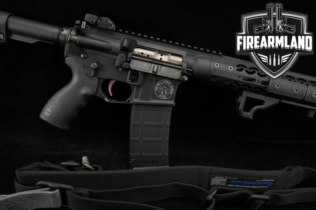 LIMITED LWRC IC-DIADEM The WELL ARMED WOMAN 5.56 M6IC AR-15 AR15 M6 +2 MAGS