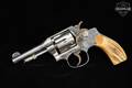 1947-1948 Smith & Wesson (S&W) .32 Hand Ejector Third Model, I-Frame .32 S&W Long Nickel in Fair Condition Image 2