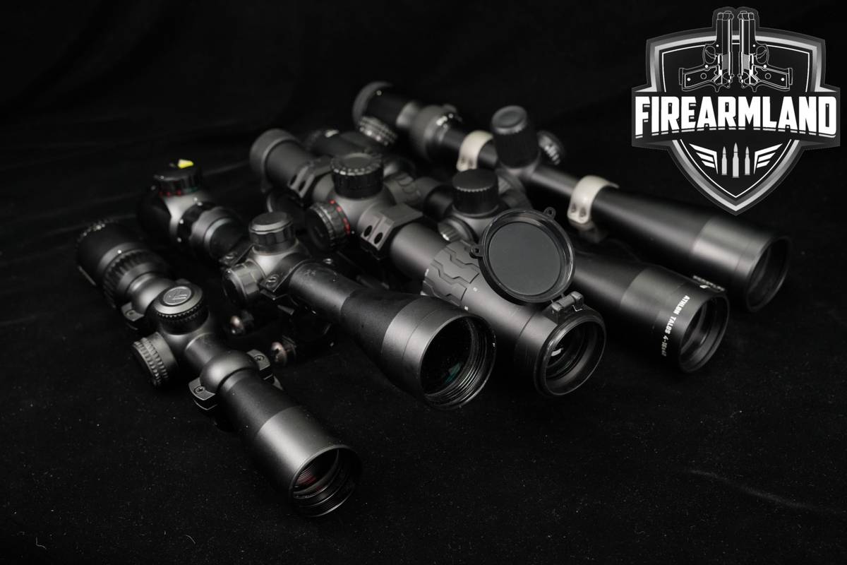 FIVE SCOPE LOT 5 Pack Nikon Vortex Monstrum CVLife Athlon Scopes Riflescope