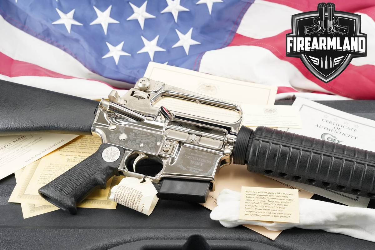 1 Of 950 LIMITED EDITION Colt HBAR M16A2 Commemorative U.S. Navy Rifle