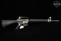 American Historical Foundation (AHF) Colt Match Target Match HBAR Armed Forces M16A2 Commemorative U.S. Navy Limited Edition 5.56mm NATO (.223 Rem.) Bright Electroless Nickel in Very Good Condition Image 3