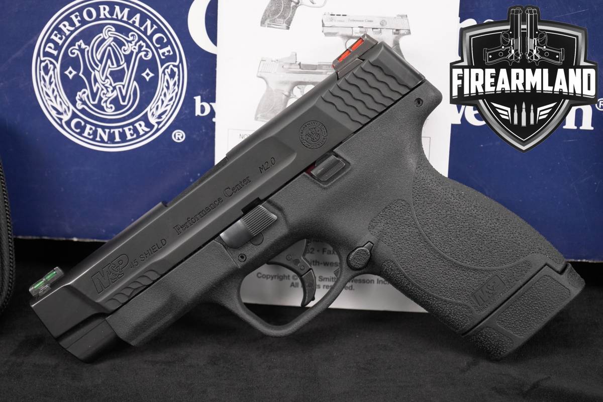Smith & Wesson M&P45 Shield Performance Center, M2.0 S&W M&P 45 ACP +CASE