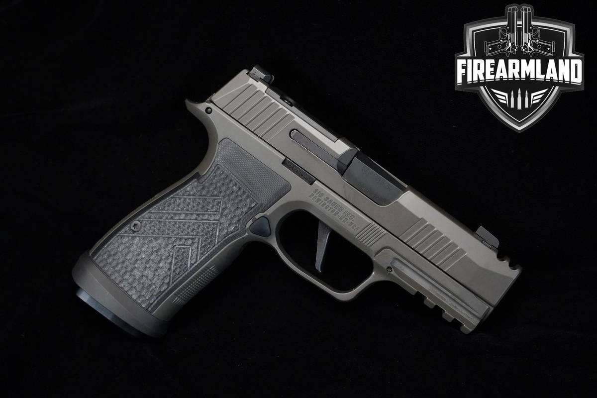 LIKE-NEW Sig Sauer P365 AXG Legion 9mm Legion Gray Sig-Sauer P-365 +3 MAGS