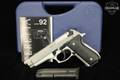 Beretta 92FS 9mm Luger Brushed & Matte Stainless in Very Good Condition Image 2