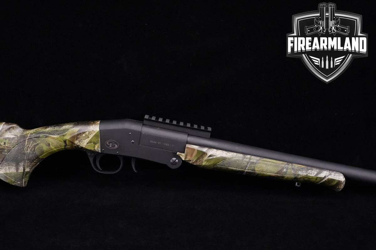 Charles Daly 101 Turkey Soft-Touch 12-Gauge 20" Soft Camo Vision Green 3"