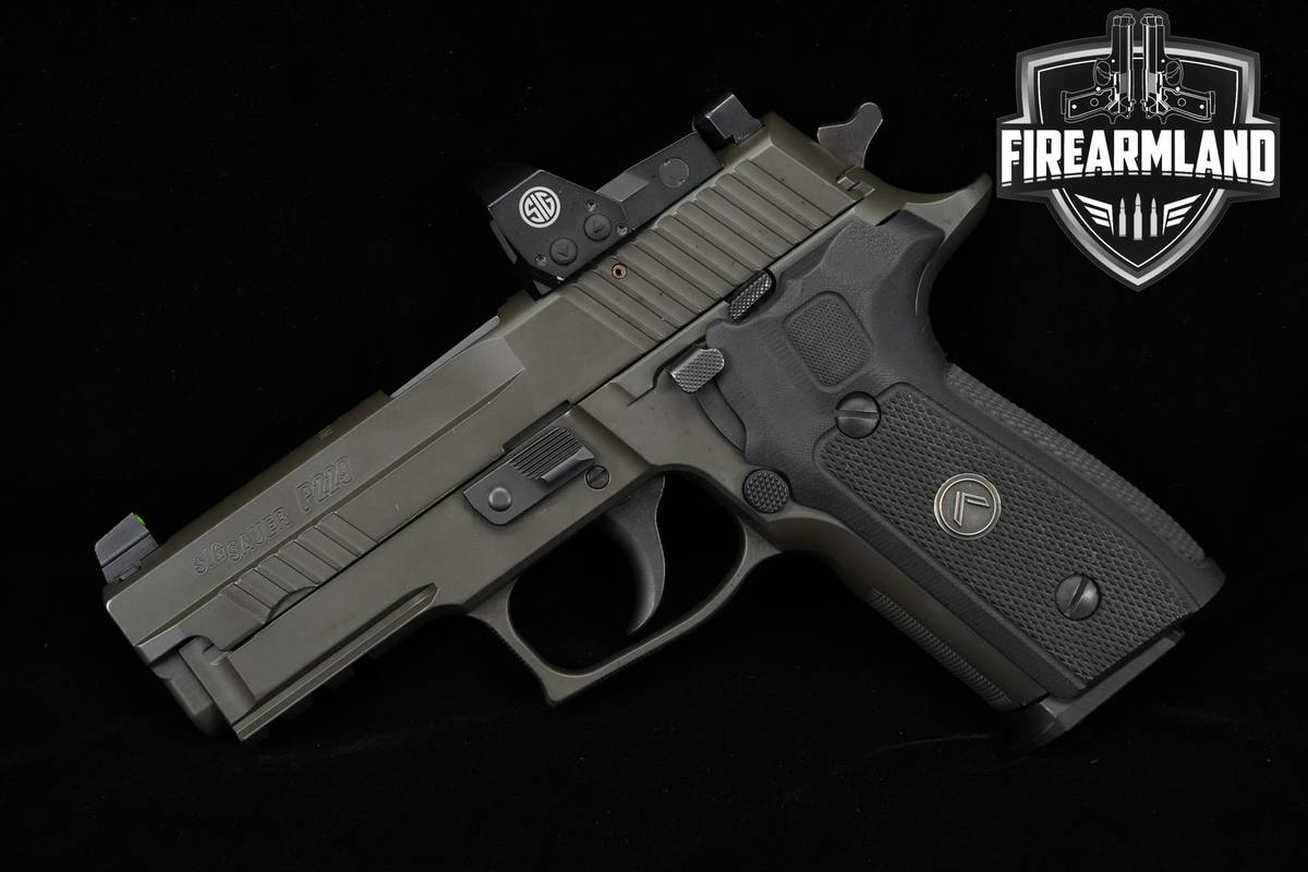 Sig Sauer P229 Legion RX 9mm 3.9" Gray P-229 +3 MAGS, ORIG CASE & OPTIC