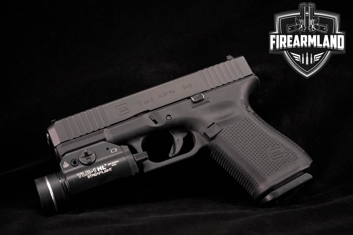 Glock 19 Gen5 9mm G19 Gen 5 +LIGHT