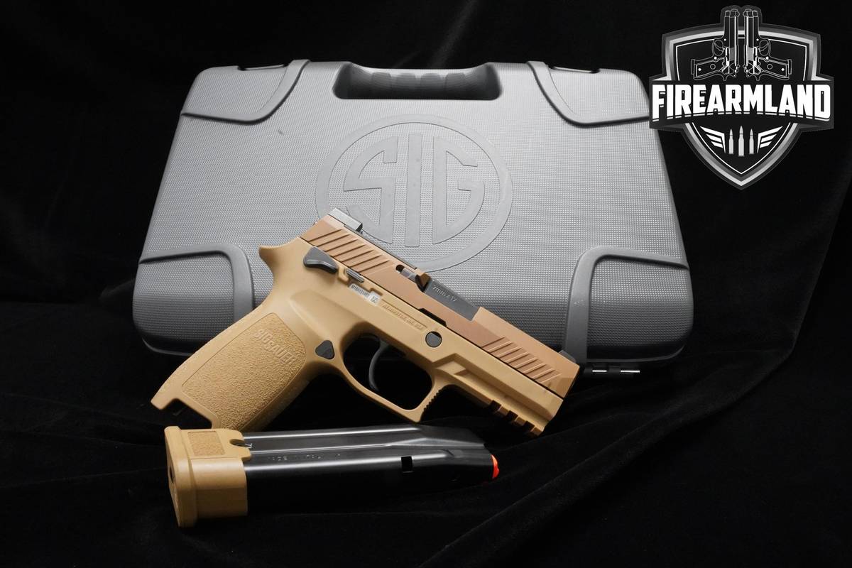 Sig Sauer P320 M18 Optic Ready 9mm 3.9" Sig-Sauer P320 P-320 M-18 ORIG CASE