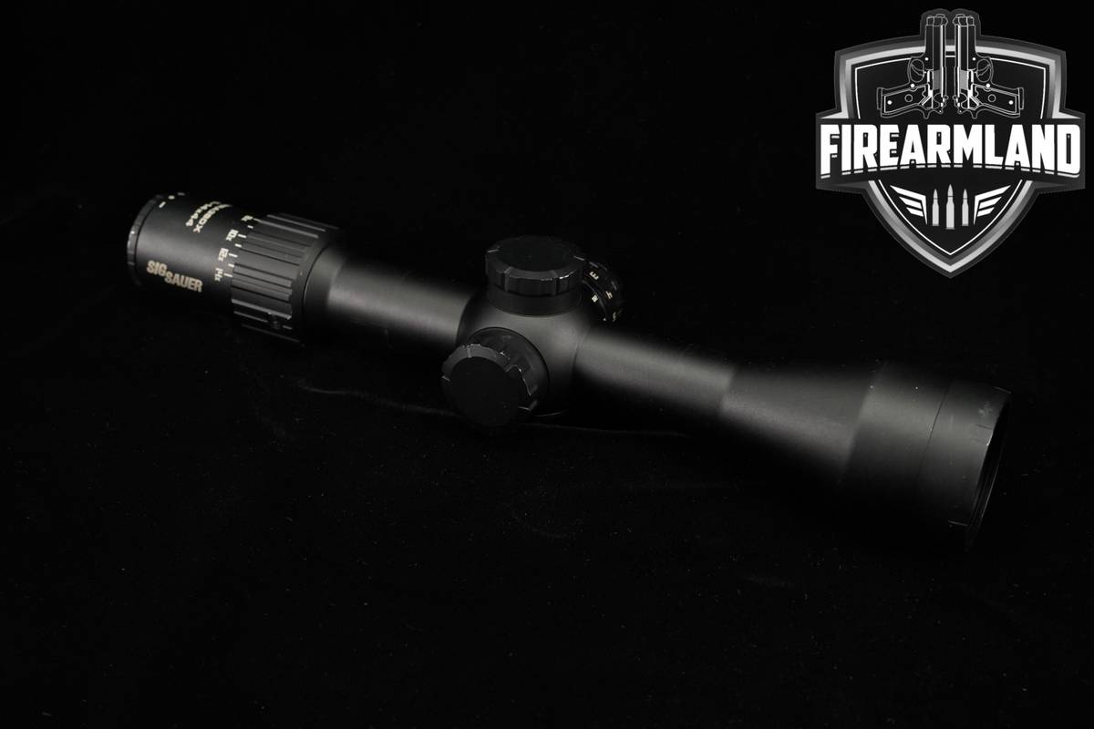 Sig Sauer Sierra3BDX 4.5-14X44mm BDX-R1 Reticle Illuminated SFP MOA Scope
