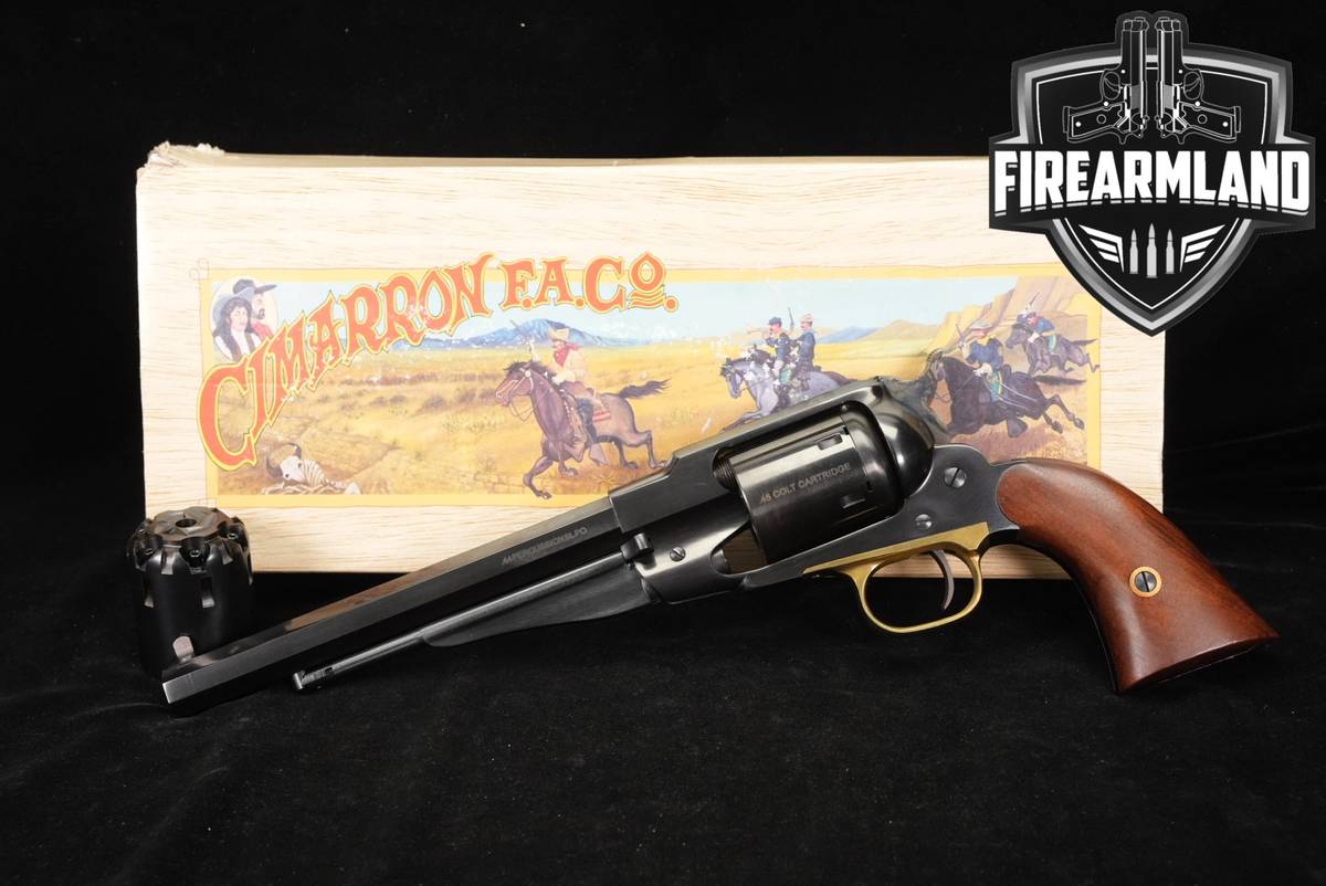 2-CYLINDER SET Cimarron Firearms 1858 Remington Preacher 44 / 45 Long Colt