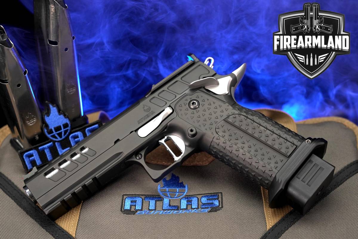Atlas Gunworks Athena 9mm 1911 4.6" 2011 Optic-Ready +3 MAGS & OG CASE