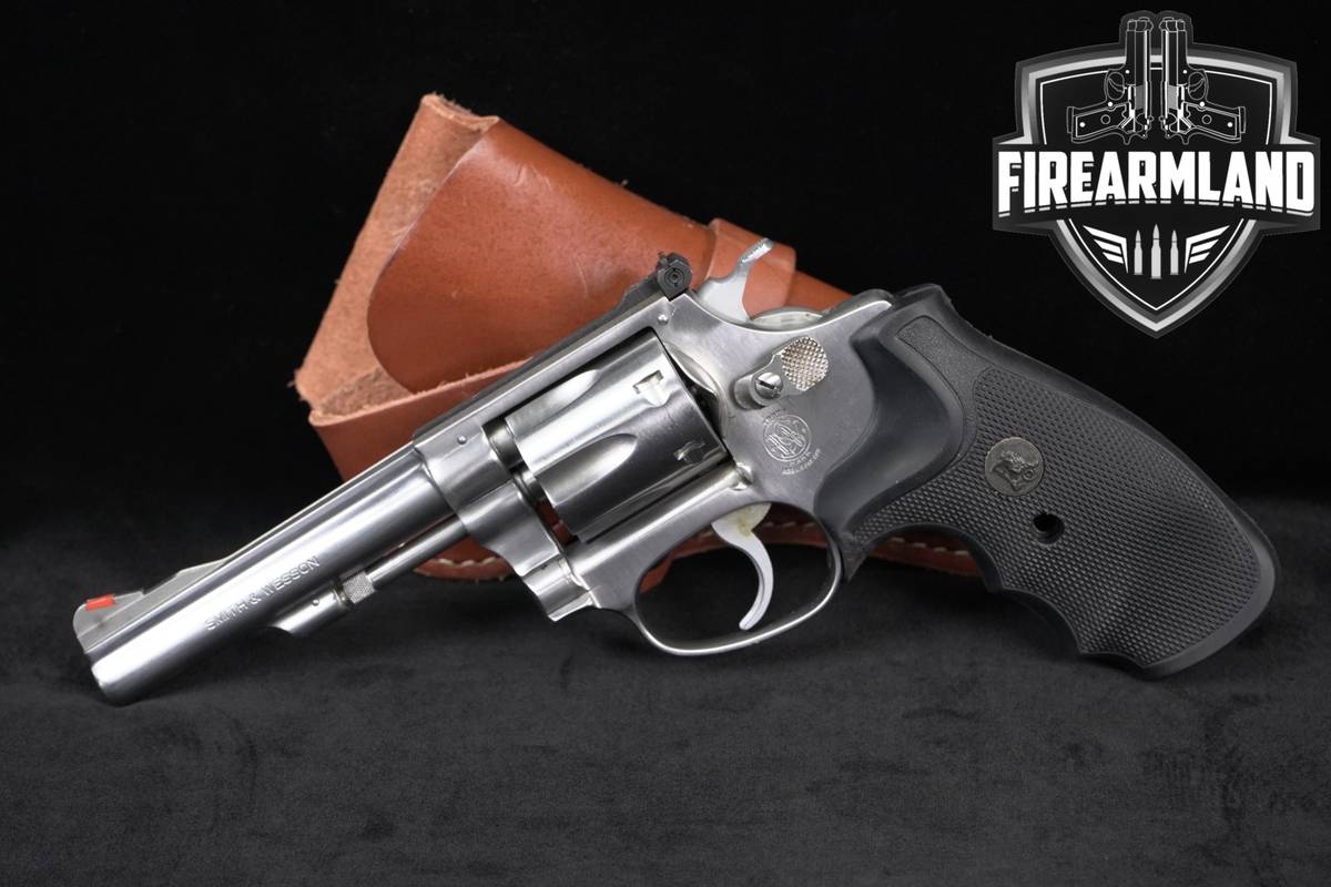 Smith & Wesson S&W Model 63 Kit Gun 22LR 4" Stainless + HOLSTER