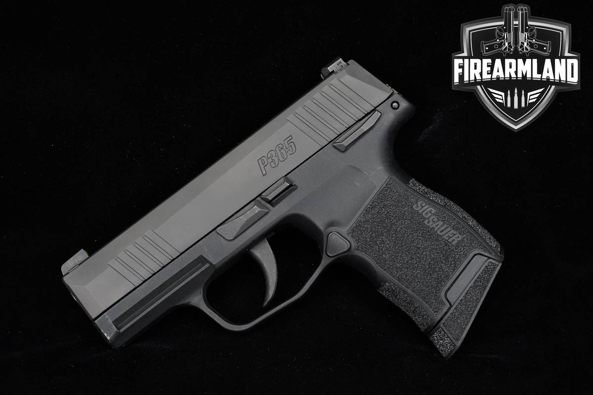 CCW! Sig Sauer P365 Manual Safety 9mm 3.1" P-365 +2 MAGS & ORIG CASE