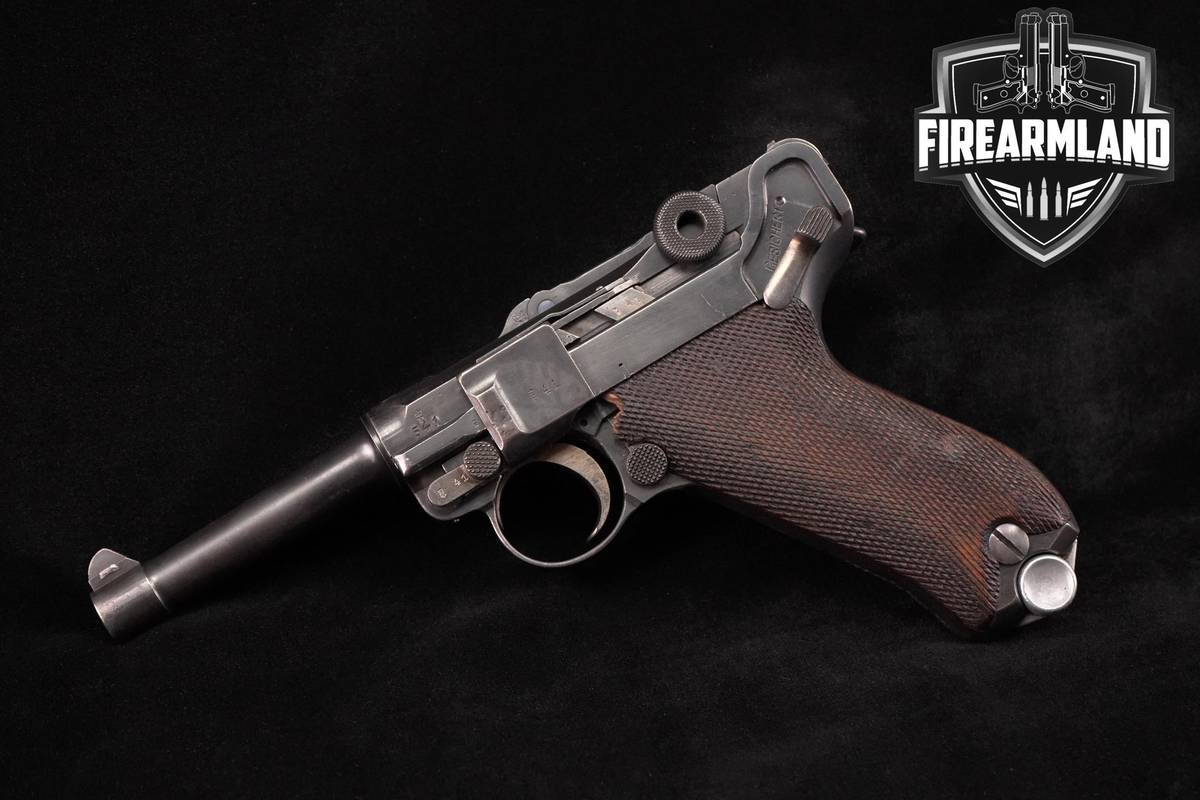 WWI 1920 Erfurt Pistole 08 Luger Weimar Brandenburg Police Rework P08 P.08