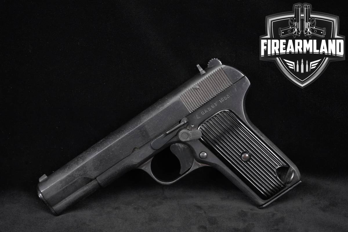 ROMANIAN Cugir TTC 7.62X25mm Tokarev 4.6" Blued