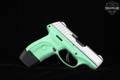 2022 Sturm Ruger EC9s 9mm Luger Two-Tone Satin Aluminum & Turquoise in Very Good Condition Image 3