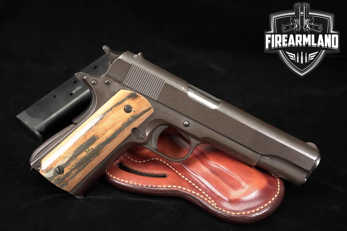 1941 Colt M1911A1 U.S. Army 45 ACP 1911 5" Parkerized M1911 A1 +2 MAGS
