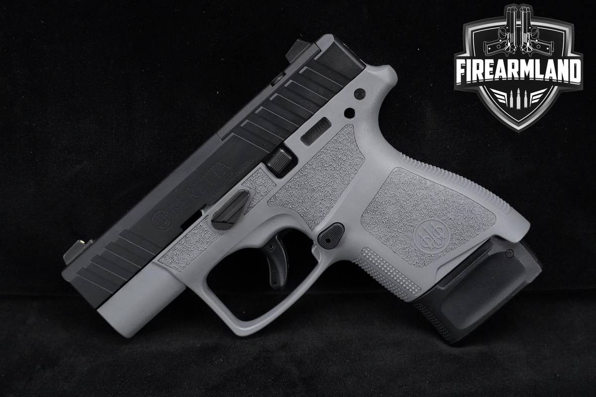 OPTIC CUT! Beretta APX A1 9mm 3" Two-Tone Black & Gray +ORIG BOX