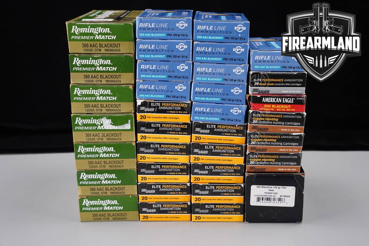 710 RDS! 300 Blackout Ammo 300 BLK AAC