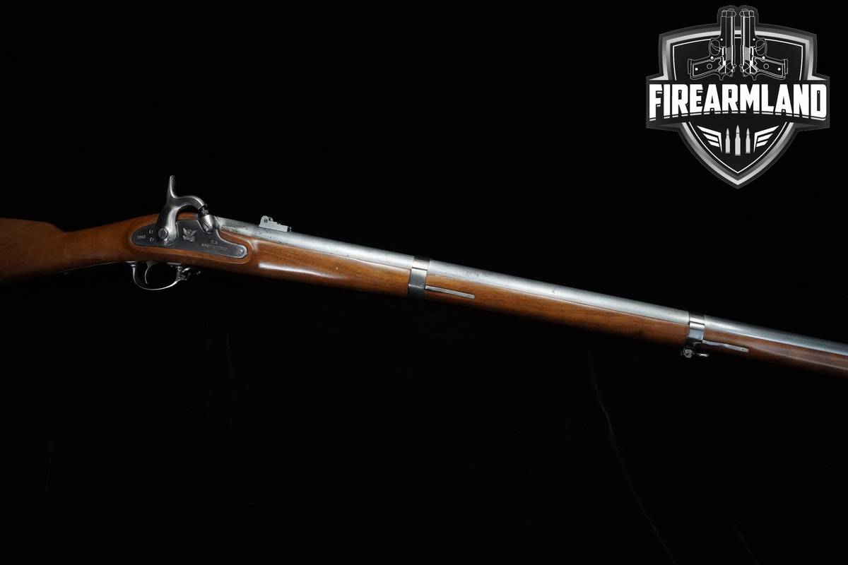 Pedersoli Model 1861 Springfield 58 BPM 40" Satin Steel Pedersoli