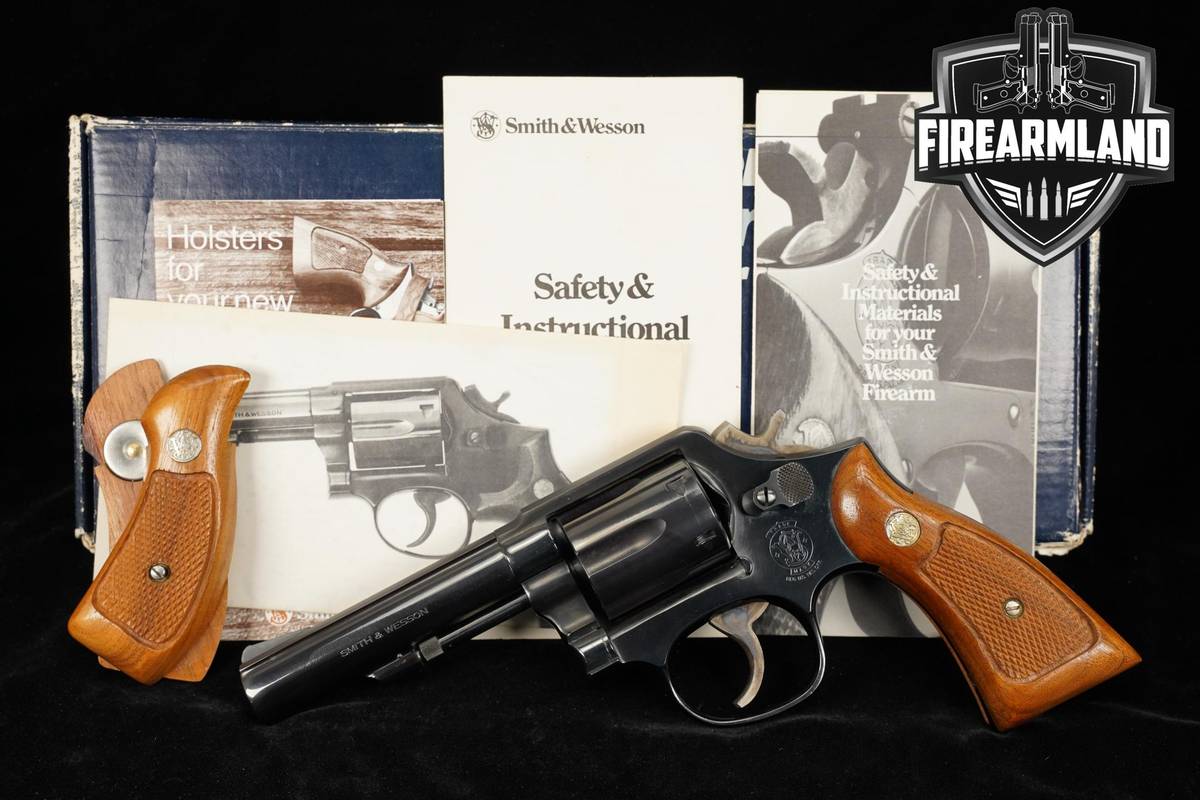 1980-1985 Smith & Wesson S&W Model 547 9mm 4" Blued +ORIG BOX