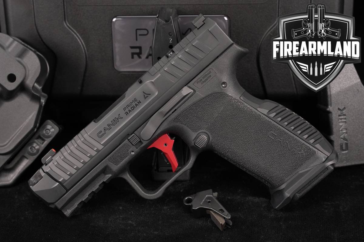 Canik METE MC9 Prime 9mm 3.83 MC-9 COMP +2 MAGS, ORIG CASE & HOLSTER