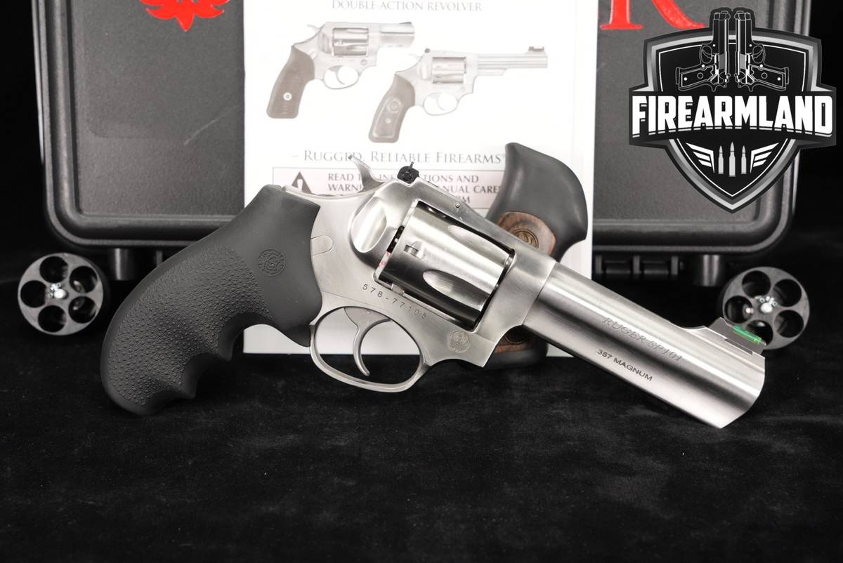 Ruger SP101 357 Magnum 4.2" Satin Stainless SP-101 +ORIG CASE