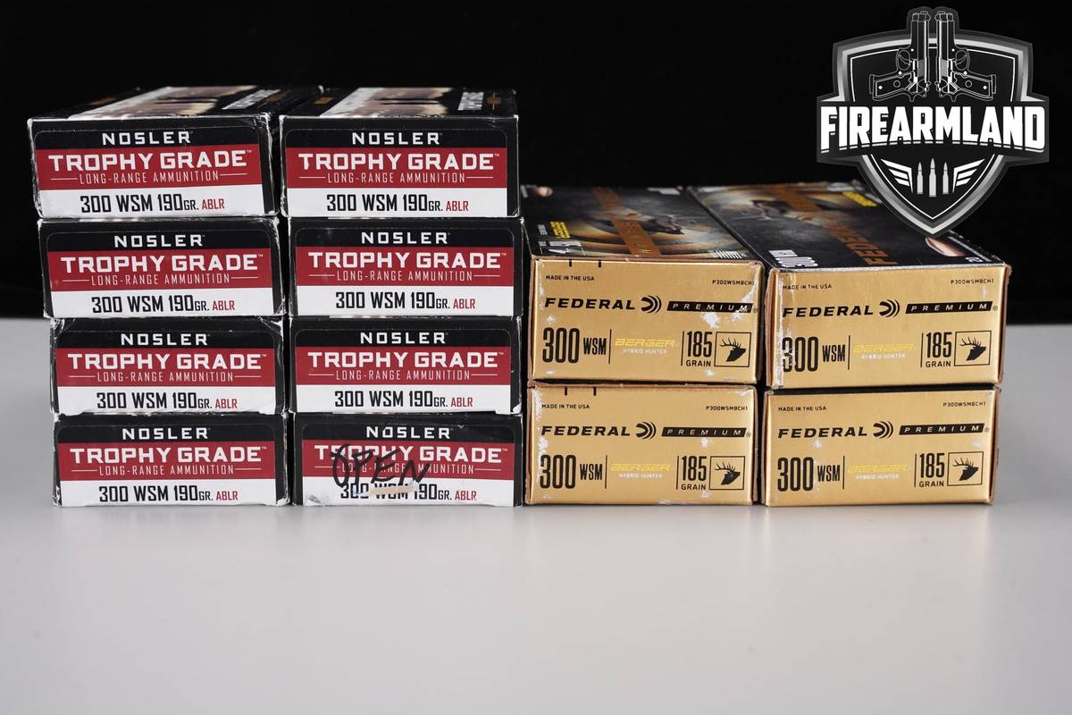 240 RDS! 300 WSM Ammo 300WSM