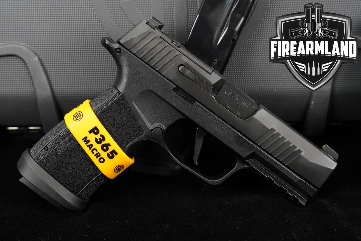 Sig Sauer P365-XMACRO TACOPS 9mm Optics-Ready 3.7 P 365 +4 MAGS & ORIG BOX