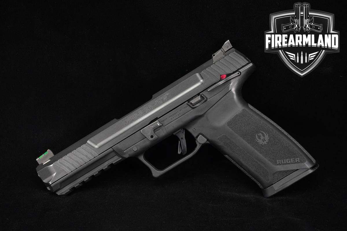 Ruger-57 5.7x28 5" Five-Seven Optic-Ready Defense +2 MAGS & ORIG CASE