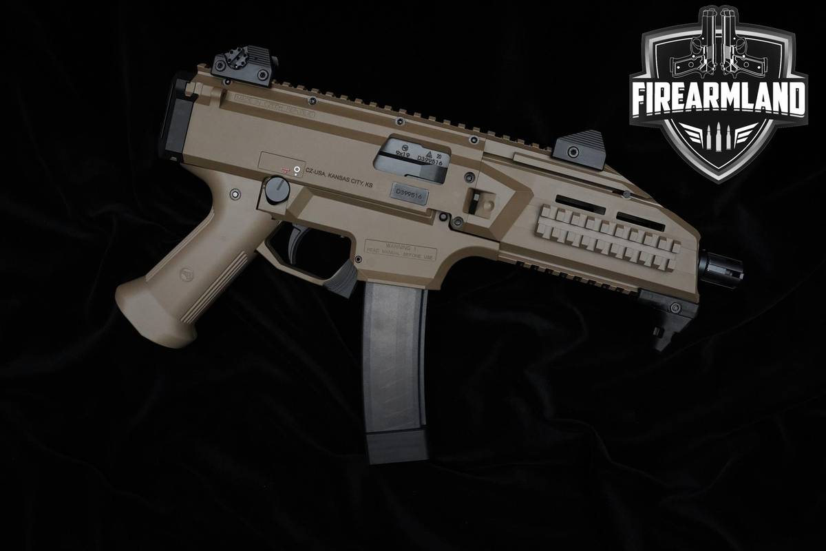 CZ Scorpion EVO 3 S1 9mm 7.75" FDE CZ EVO3 +2 MAGS & ORIG BOX