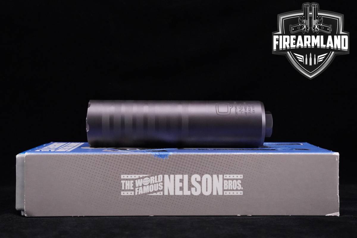 Q Half Nelson 7.62 NATO Black PVD Silencer +ORIG BOX
