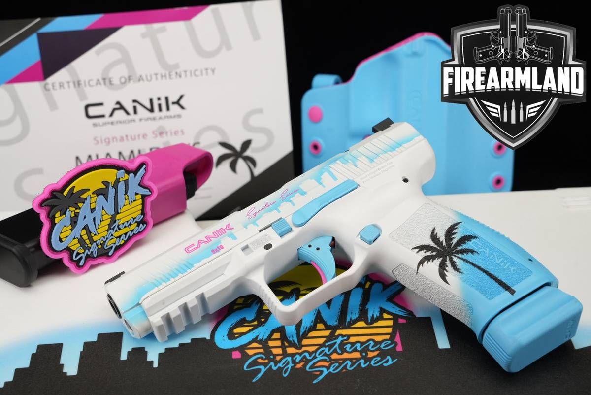 LIMITED 1637 Of 3050 Canik METE SFT Signature MIAMI DAYS Optics-Ready 9mm