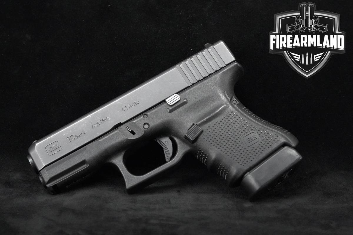 Glock 30 Gen4 45 ACP 3.78" Glock-G30 Gen-4 +2 MAGS & ORIG CASE