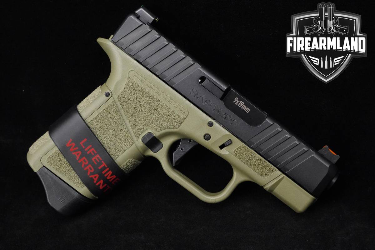 GForce Arms GF9 Rapture 9mm 3.25" GForce GF9 Rapture GF 9 G-Force  +HOLSTER
