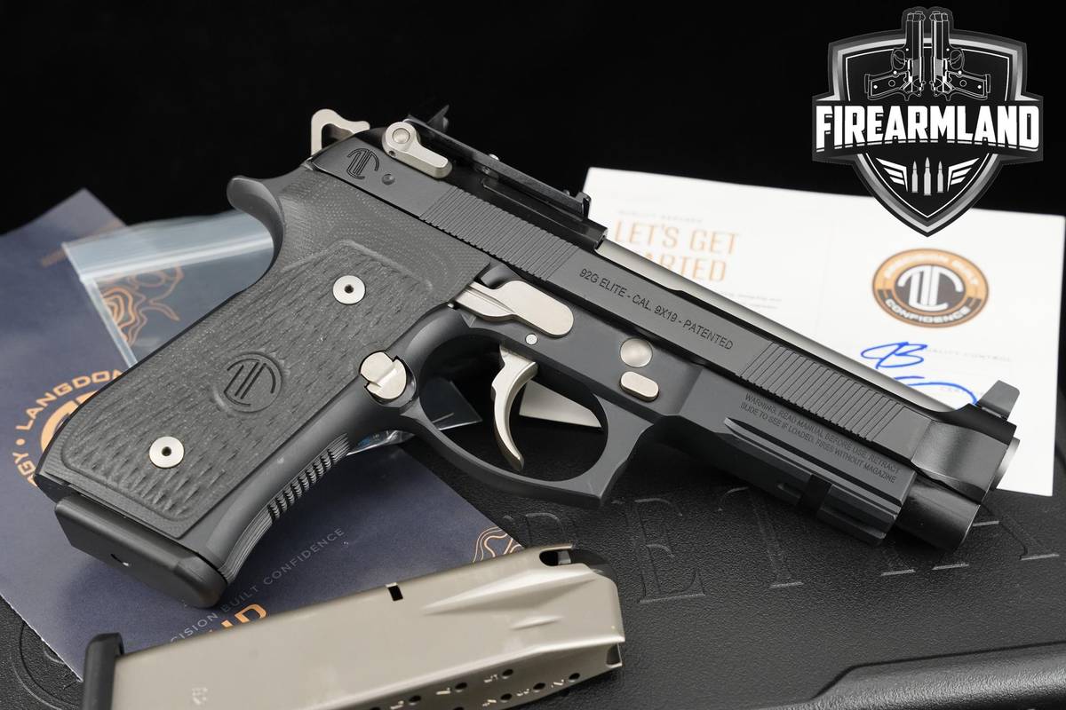 Langdon Tactical Technology LTT Beretta 92G Elite Low-Mount RDO 9mm 92-G