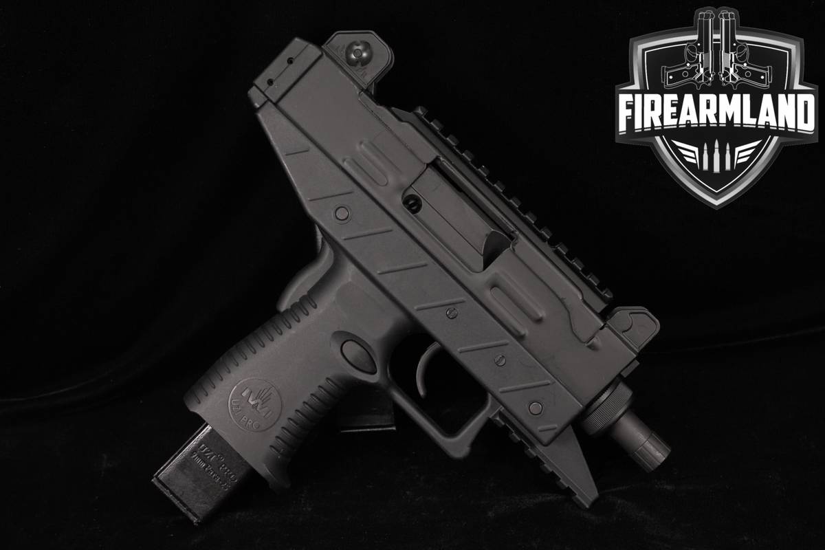 IWI UZI PRO Pistol 9mm 4.5" THREADED +2 MAGS