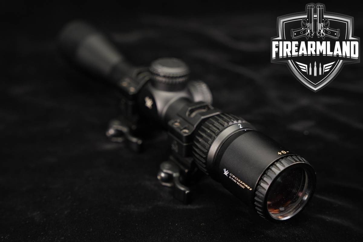 Vortex Optics CROSSFIRE II SCOUT 2-7X32 V-Plex (MOA) Reticle SFP Scope CF2