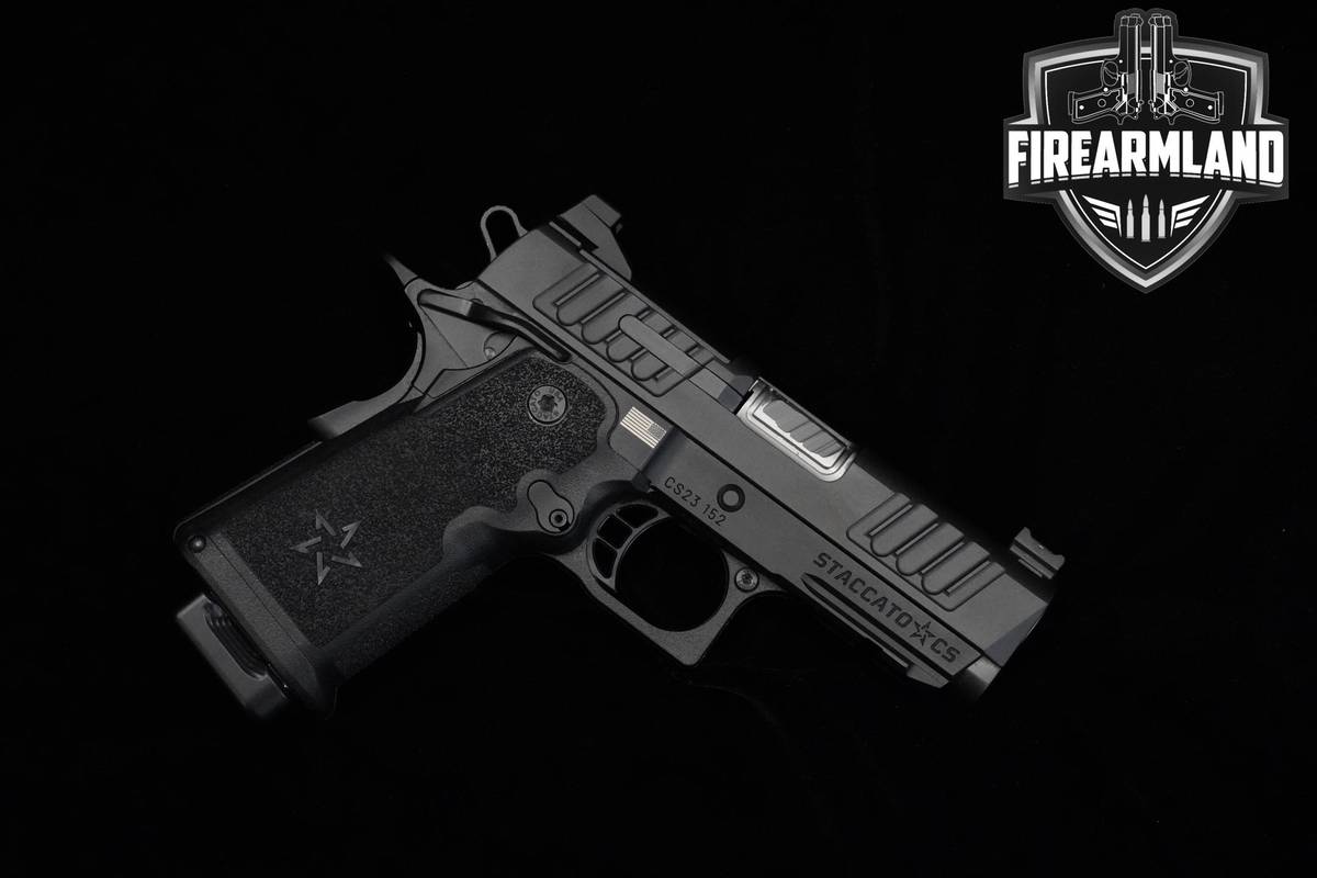 Staccato (STI) CS 3.5 Optic Ready 9mm 3.5" Staccato CS 1911-2011 +ORIG CASE