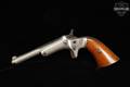 1903-1916 J Stevens A&T Co No. 41 Tip-Up Pocket Pistol .22 LR Nickel in Fair Condition Image 2