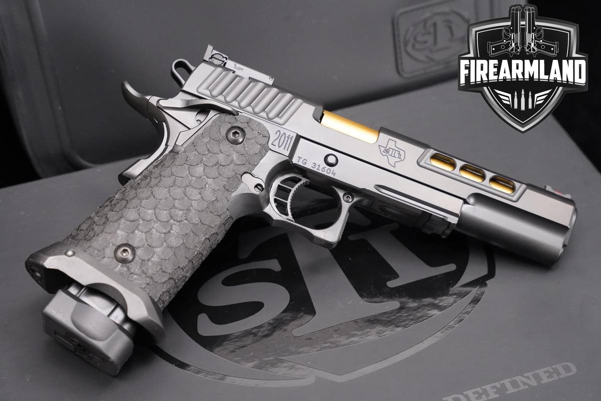 STI DVC 3-GUN 9mm 5.4" 1911 2011 Race Gun +2 MAGS & OG CASE