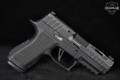 Sig Sauer P320 XCompact Spectre, Custom Works 9mm Luger Distressed Black in Excellent Condition Image 4