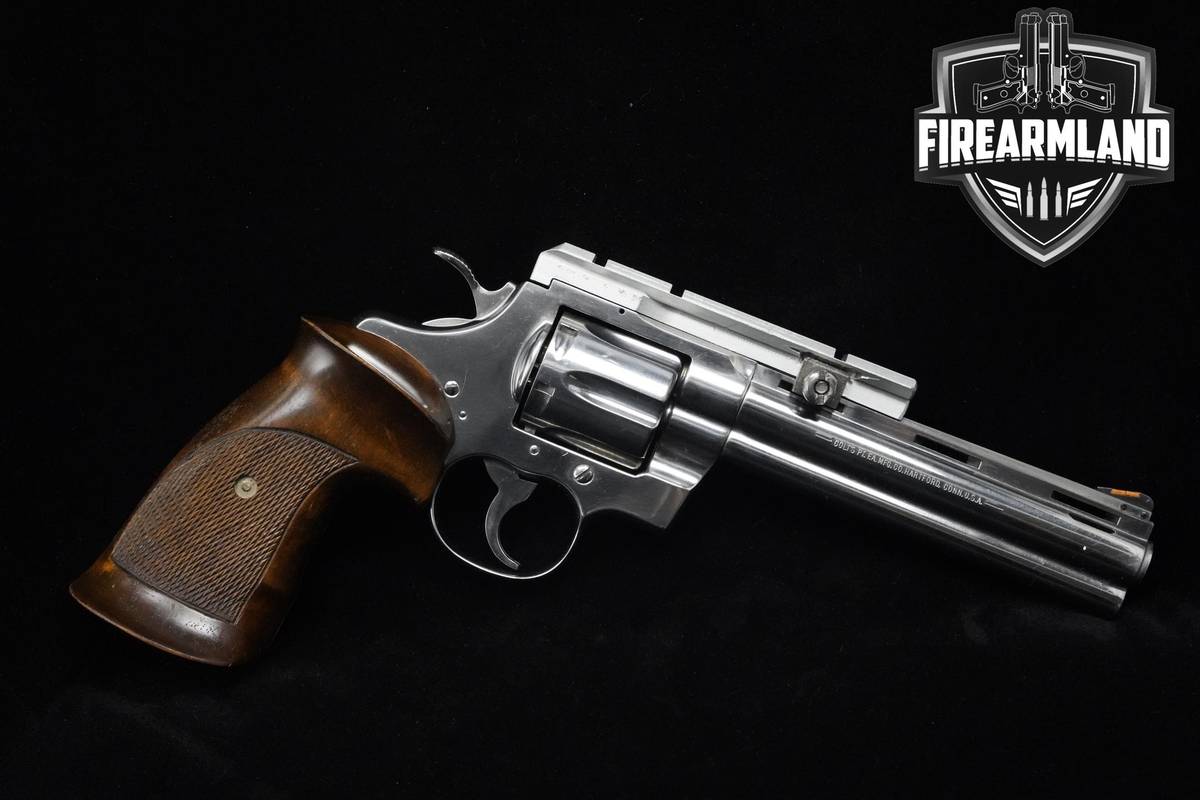 Colt Python Optic Ready 357 Magnum 6" Stainless Steel Colt-Python DA/SA