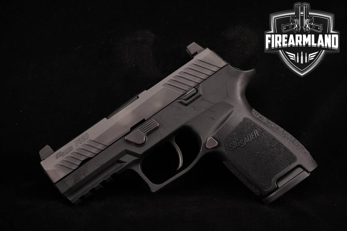 Sig Sauer P320 9mm 3.9" Nitron P320 P-320 +ORIG CASE