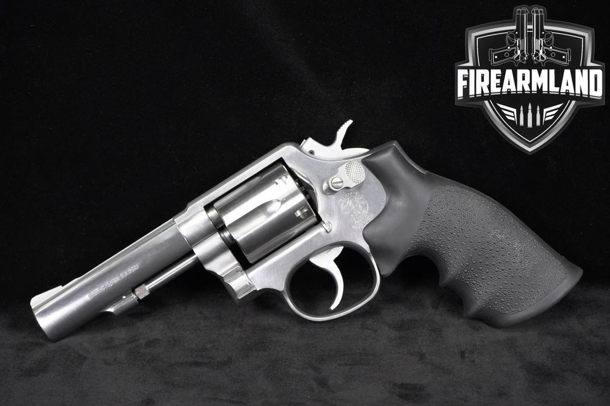 Smith & Wesson Model 64-5 38-Special 4" Brushed Stainless
