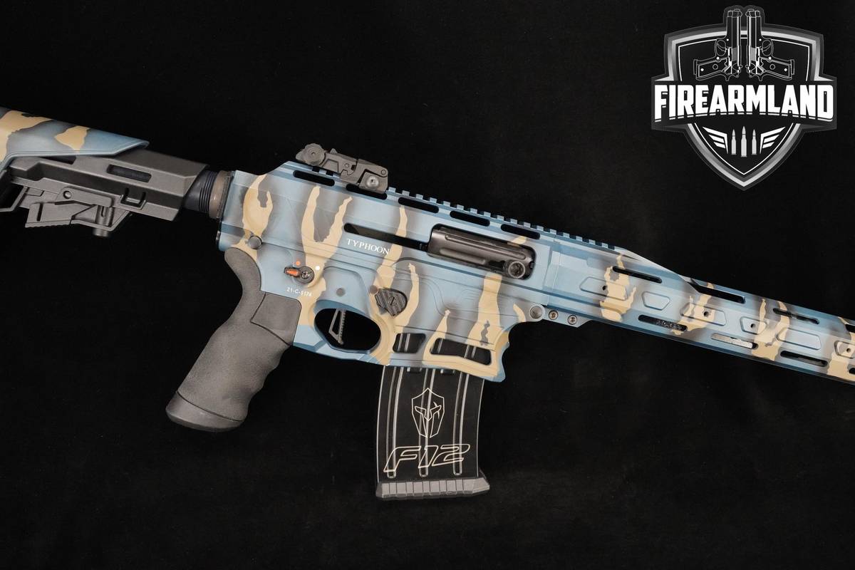 Typhoon Defense F12.1 Bluecote Sport 12-Gauge 18.5" F12.1 3 MAGS & ORIG BOX