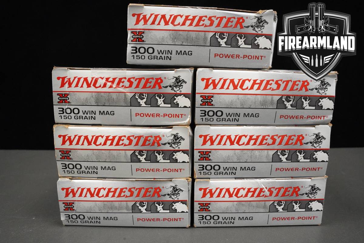 300 Win Magnum Ammo 300-Win-Mag Ammunition 140 ROUNDS