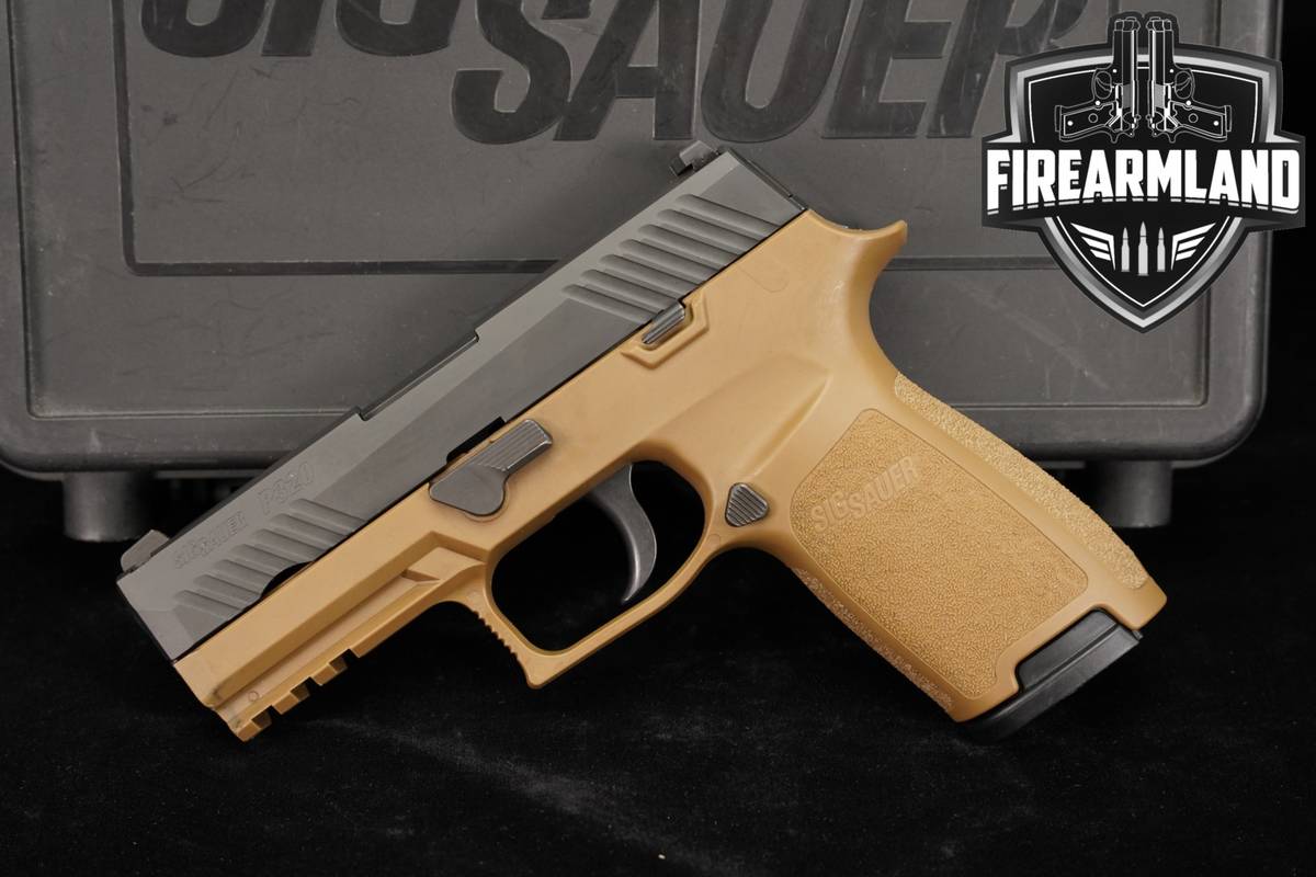 Sig Sauer P320 Carry 40 S&W 3.9" Two-Tone FDE P 320 +ORIG CASE