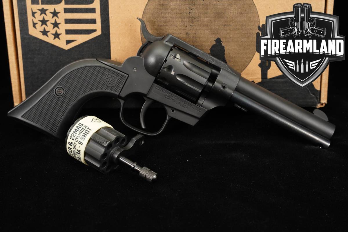 2-CYLINDER SET Diamondback Sidekick 22 LR & WMR 4.5" DB +ORIG BOX