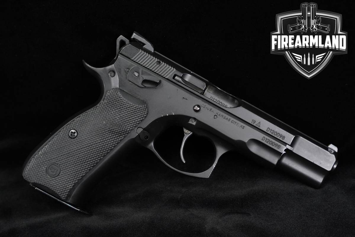 CZ 75 B Omega Convertible 9mm 4.6" CZ75 75B +2 MAGS, CASE & HOLSTER